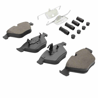Quality-Built® - Work Force New Semi-Metallic Front Disc Brake Pads