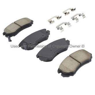 Quality-Built® - Work Force New Semi-Metallic Front Disc Brake Pads