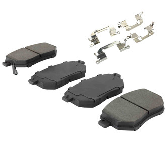 Quality-Built® - Work Force New Semi-Metallic Front Disc Brake Pads