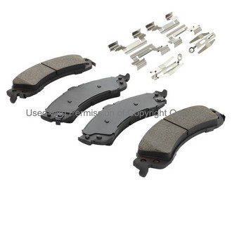 Quality-Built® - Work Force New Semi-Metallic Rear Disc Brake Pads