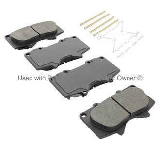 Quality-Built® - Work Force New Semi-Metallic Front Disc Brake Pads