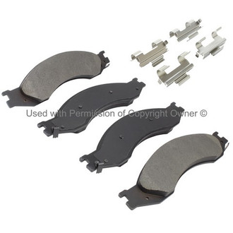 Quality-Built® - Work Force New Semi-Metallic Front Disc Brake Pads