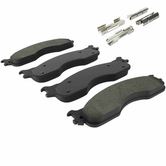 Quality-Built® - Work Force New Semi-Metallic Front Disc Brake Pads