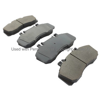 Quality-Built® - Work Force New Semi-Metallic Front Disc Brake Pads