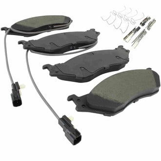 Quality-Built® - Work Force New Semi-Metallic Rear Disc Brake Pads