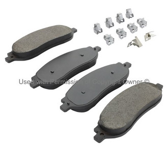 Quality-Built® - Work Force New Semi-Metallic Rear Disc Brake Pads