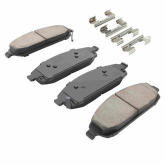Quality-Built® - Work Force New Semi-Metallic Front Disc Brake Pads