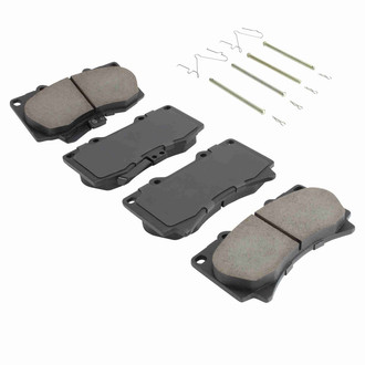 Quality-Built® - Work Force New Semi-Metallic Front Disc Brake Pads