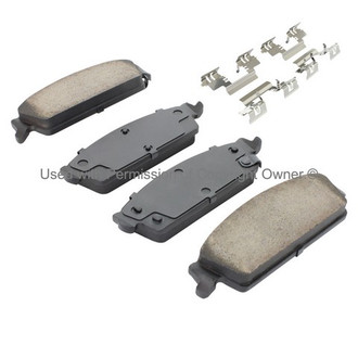 Quality-Built® - Work Force New Semi-Metallic Rear Disc Brake Pads