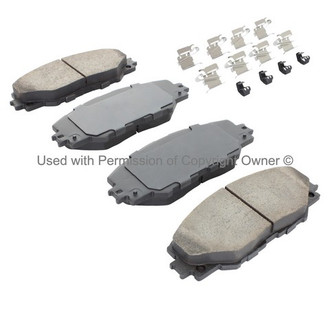 Quality-Built® - Work Force New Semi-Metallic Disc Brake Pads