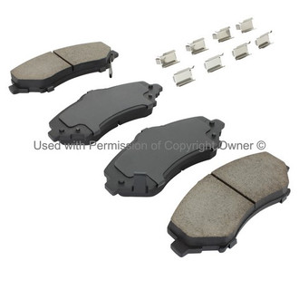 Quality-Built® - Work Force New Semi-Metallic Disc Brake Pads