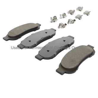 Quality-Built® - Work Force New Semi-Metallic Rear Disc Brake Pads