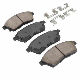 Quality-Built® - Work Force New Semi-Metallic Front Disc Brake Pads