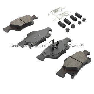 Quality-Built® - Work Force New Semi-Metallic Rear Disc Brake Pads