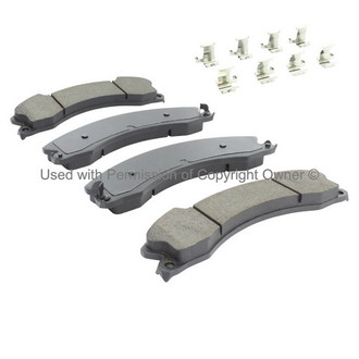 Quality-Built® - Work Force New Semi-Metallic Rear Disc Brake Pads