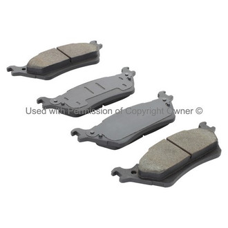 Quality-Built® - Work Force New Semi-Metallic Rear Disc Brake Pads