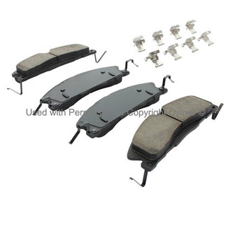 Quality-Built® - Work Force New Semi-Metallic Front Disc Brake Pads