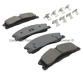 Quality-Built® - Work Force New Semi-Metallic Front Disc Brake Pads