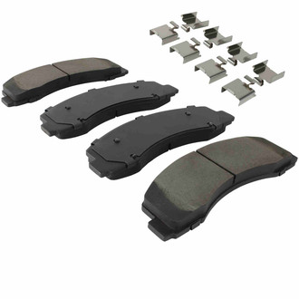 Quality-Built® - Work Force New Semi-Metallic Front Disc Brake Pads