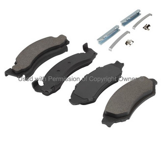 Quality-Built® - Black Series New Semi-Metallic Front Disc Brake Pads