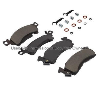 Quality-Built® - Black Series New Semi-Metallic Front Disc Brake Pads