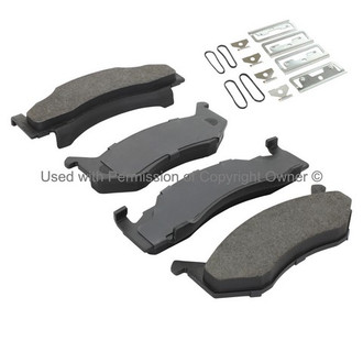 Quality-Built® - Black Series New Semi-Metallic Front Disc Brake Pads