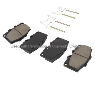 Quality-Built® - Black Series New Ceramic Front Disc Brake Pads