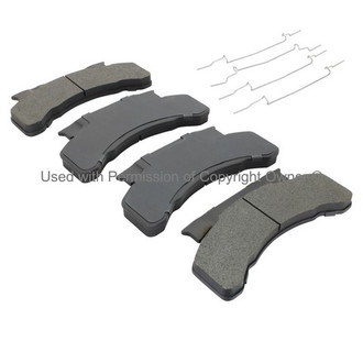 Quality-Built® - Black Series New Semi-Metallic Disc Brake Pads