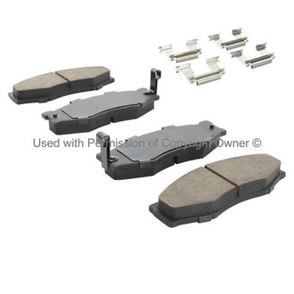 Quality-Built® - Black Series New Semi-Metallic Front Disc Brake Pads