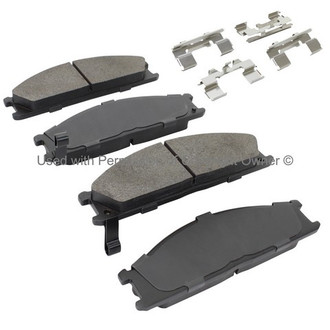 Quality-Built® - Black Series New Ceramic Front Disc Brake Pads