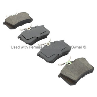 Quality-Built® - Black Series New Semi-Metallic Rear Disc Brake Pads
