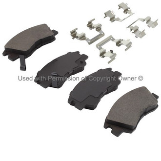 Quality-Built® - Black Series New Ceramic Front Disc Brake Pads
