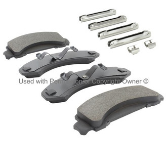 Quality-Built® - Black Series New Ceramic Front Disc Brake Pads
