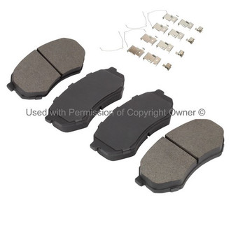 Quality-Built® - Black Series New Ceramic Front Disc Brake Pads