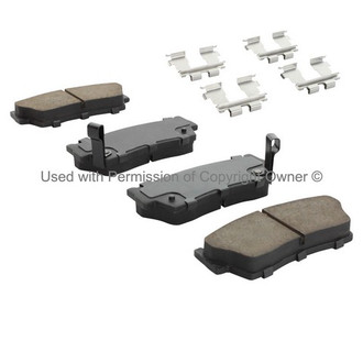 Quality-Built® - Black Series New Ceramic Front Disc Brake Pads