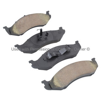 Quality-Built® - Black Series New Semi-Metallic Front Disc Brake Pads