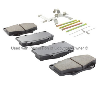 Quality-Built® - Black Series New Semi-Metallic Front Disc Brake Pads