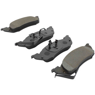 Quality-Built® - Black Series New Semi-Metallic Front Disc Brake Pads