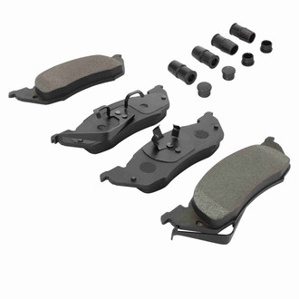 Quality-Built® - Black Series New Semi-Metallic Front Disc Brake Pads