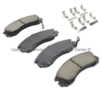 Quality-Built® - Black Series New Ceramic Front Disc Brake Pads