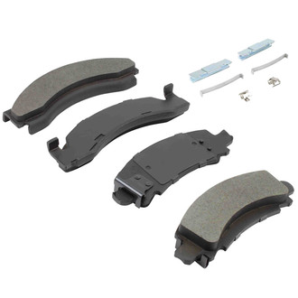 Quality-Built® - Black Series New Semi-Metallic Front Disc Brake Pads