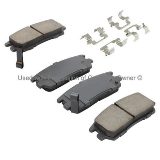 Quality-Built® - Black Series New Ceramic Rear Disc Brake Pads