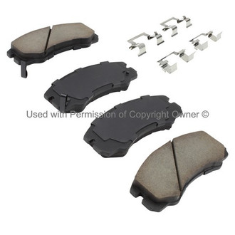 Quality-Built® - Black Series New Ceramic Front Disc Brake Pads