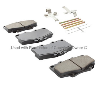 Quality-Built® - Black Series New Ceramic Front Disc Brake Pads