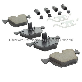 Quality-Built® - Black Series New Ceramic Rear Disc Brake Pads
