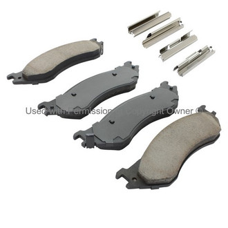 Quality-Built® - Black Series New Ceramic Front Disc Brake Pads