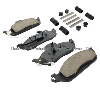 Quality-Built® - Black Series New Semi-Metallic Front Disc Brake Pads