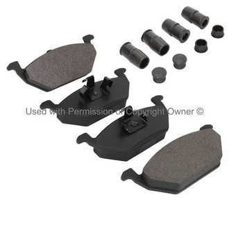 Quality-Built® - Black Series New Semi-Metallic Front Disc Brake Pads
