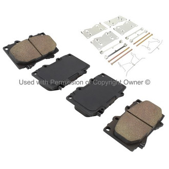 Quality-Built® - Black Series New Ceramic Front Disc Brake Pads