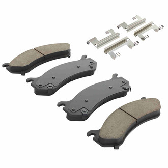 Quality-Built® - Black Series New Semi-Metallic Rear Disc Brake Pads